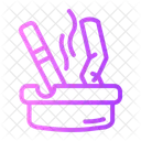 Ashtray Smoke Cigarette Icon