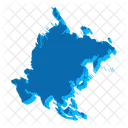 Map Continent Location Icon