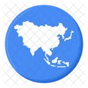 Asia  Icon