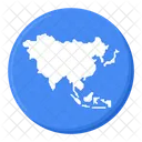 Asia  アイコン