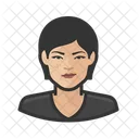 Asian Adult Female Asian Adult Aging アイコン