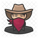 Asian Cowgirl Bandit Asian アイコン