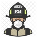 Avatar Firefighter Asian アイコン