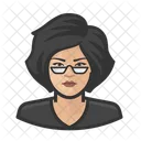 Asian Female  Icon