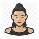 Asian Female Tank Top アイコン