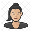 Asian Female Shirt Asian アイコン