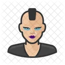 Punk Asian Female アイコン