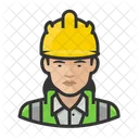 Asian Female Road Crew  アイコン