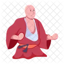 Asian Fighter Ninja Character Ninja Costume Icon