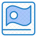 Asian Flag  Icon