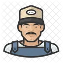 Asian Male Farmhand Farmhand Asian アイコン