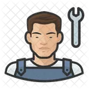 Asian Male Mechanic Asian Male アイコン