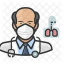 Avatar Pulmonologist Asian アイコン