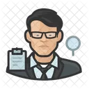 Asian Man Accountant Asian Accountant Accountant アイコン