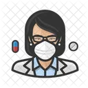 Avatar Pharmacist Asian Icon