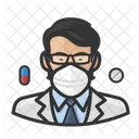 Avatar Pharmacist Asian アイコン