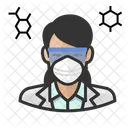 Avatar Virologist Asian アイコン
