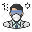 Avatar Virologist Asian アイコン