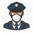 Avatar Polizei Asiatisch Symbol