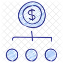Asignación de activos  Icono