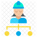 Mision Objetivo Trabajo Icono