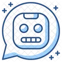 Asistente De Bot Entidad Conversacional Artificial Bot De Chat Icono