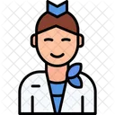 Asistente De Vuelo Asistente Avatar Icono