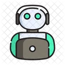 Asistente Inteligente Robot Asistente Icon