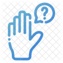 Ask Question Hand Icon