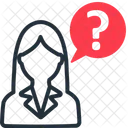 Ask Question Inquiry Curiosity Icon