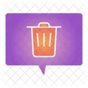 Trashcan Remove Dustbin Icon