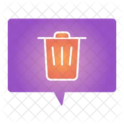 Ask trashcan  Icon