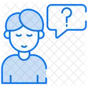 Asking  Icon