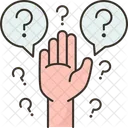 Asking  Icon