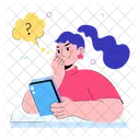 Asking Something  Icon