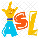 ASL Word  Icon