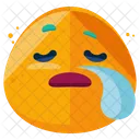 Asleep Emoji Face Icon
