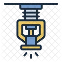 Aspersor De Techo Aspersor Pulverizador Icono