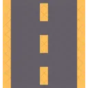 Asphalt Road Pavement Icon