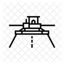 Asphalt Paver Machine  Icon