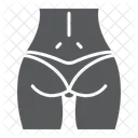 Woman Ass Body Icon
