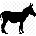 Ass Donkey Domestic Animal Icon