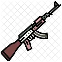 Assault Rifle Gun Icon