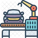 Assembly Automation Car Icon