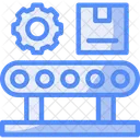 Assembly Line Production Line Manufacturing Line Icon