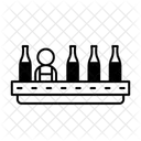 Assembly Line Manufacturing Factory Icon