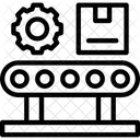 Assembly Line Production Line Manufacturing Line Icono