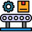 Assembly Line Production Line Manufacturing Line Icono