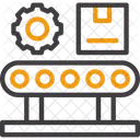 Assembly Line Production Line Manufacturing Line Icono