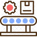 Assembly Line Production Line Manufacturing Line Icono
